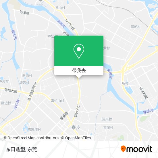 东田造型地图