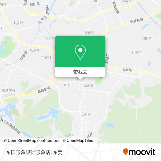 东田形象设计形象店地图