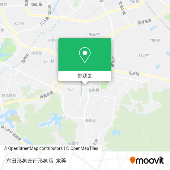 东田形象设计形象店地图