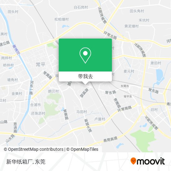 新华纸箱厂地图