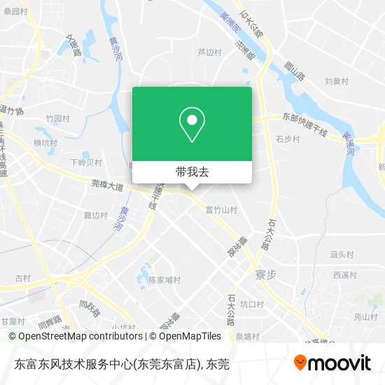 东富东风技术服务中心(东莞东富店)地图