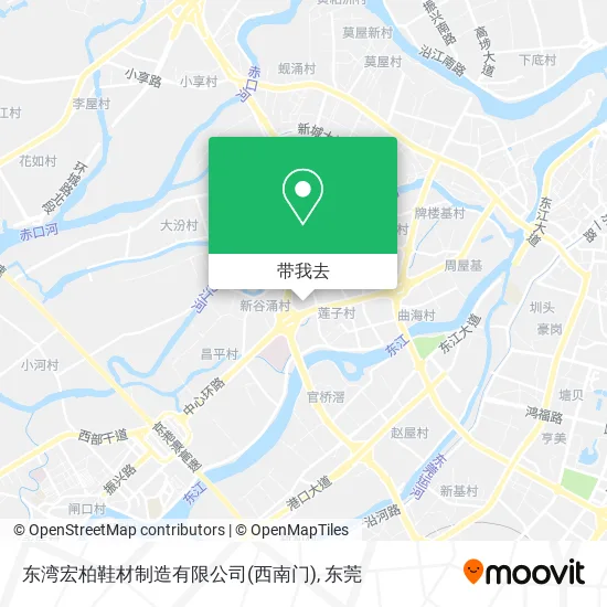 东湾宏柏鞋材制造有限公司(西南门)地图