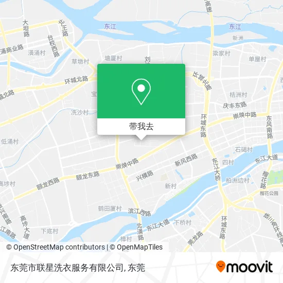 东莞市联星洗衣服务有限公司地图