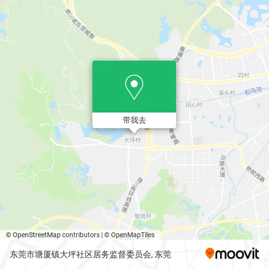 东莞市塘厦镇大坪社区居务监督委员会地图