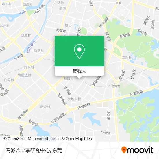 马派八卦掌研究中心地图