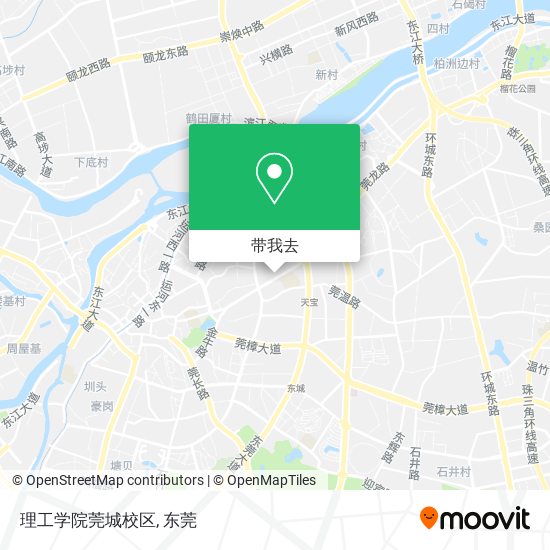 理工学院莞城校区地图
