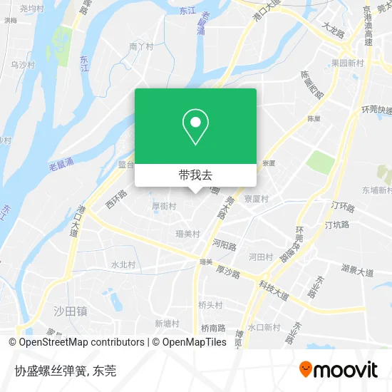 协盛螺丝弹簧地图