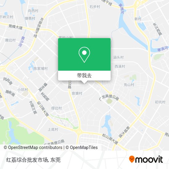 红荔综合批发市场地图
