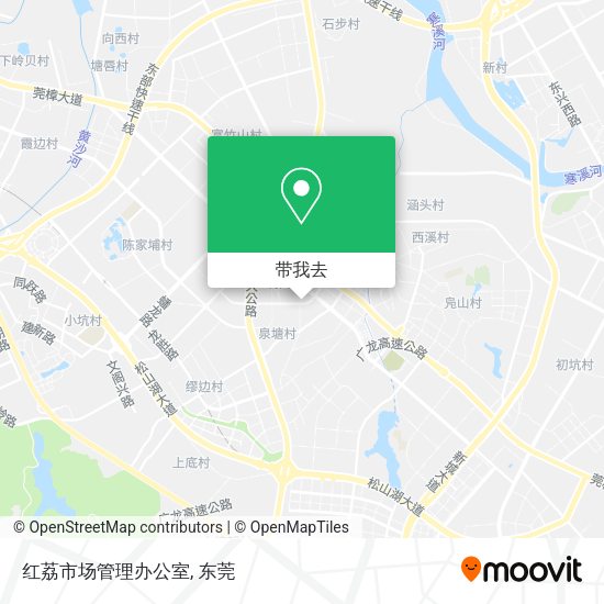 红荔市场管理办公室地图