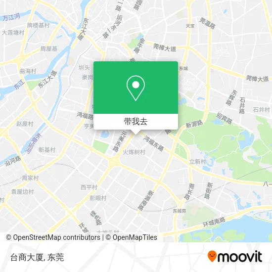 台商大厦地图