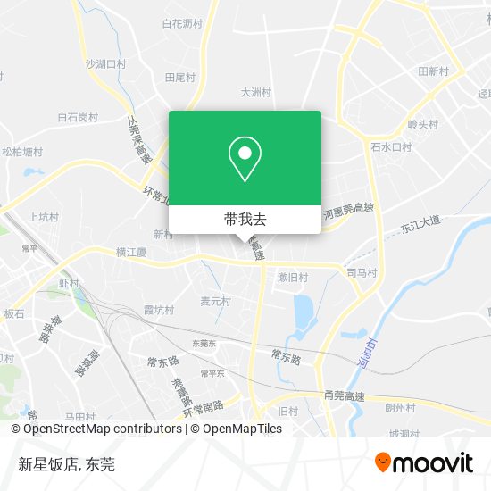 新星饭店地图