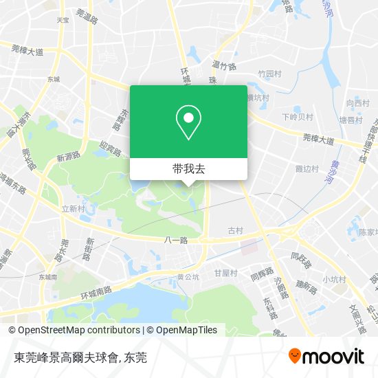 東莞峰景高爾夫球會地图