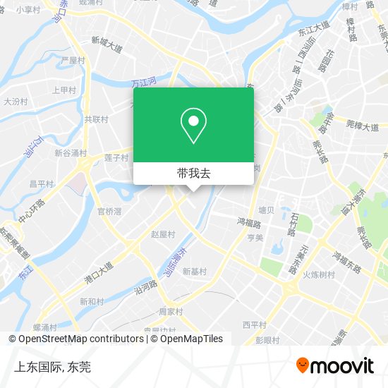 上东国际地图