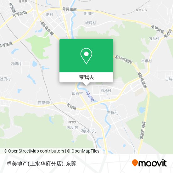 卓美地产(上水华府分店)地图