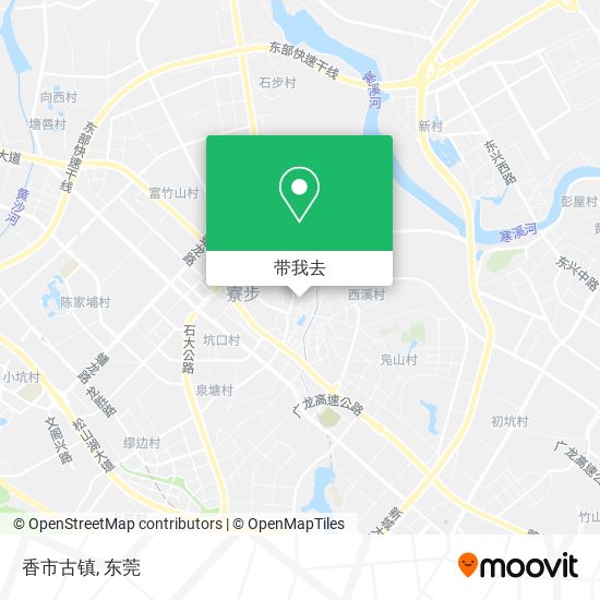 香市古镇地图