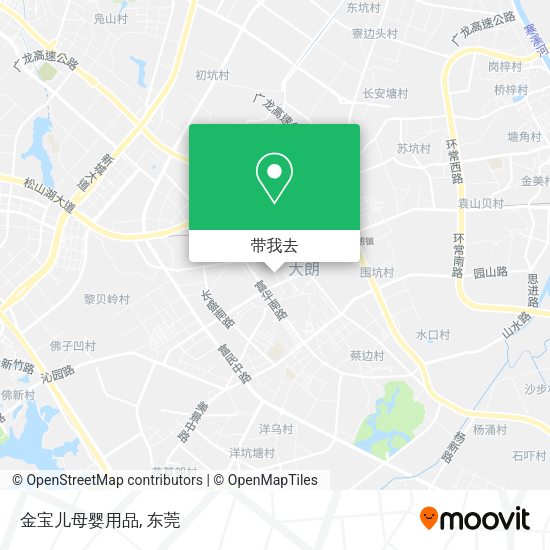 金宝儿母婴用品地图