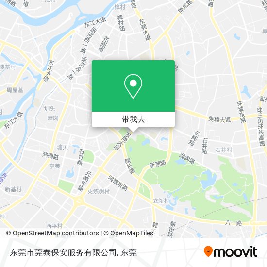 东莞市莞泰保安服务有限公司地图