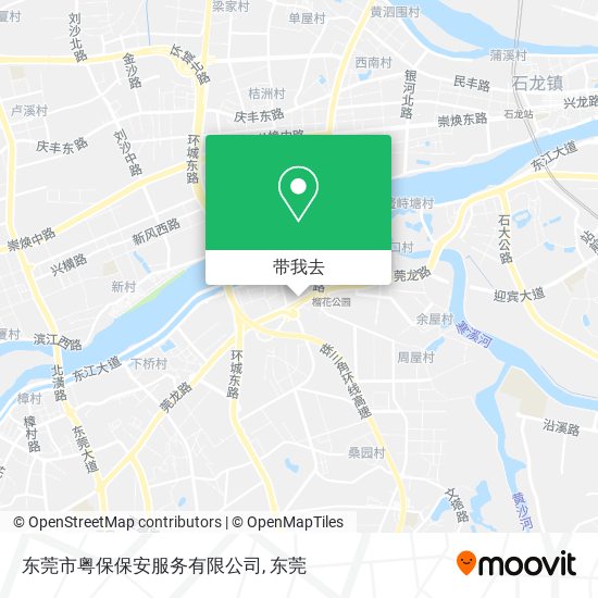 东莞市粤保保安服务有限公司地图