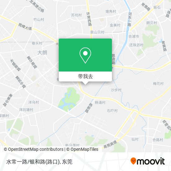 水常一路/银和路(路口)地图
