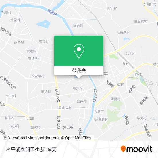 常平胡春明卫生所地图