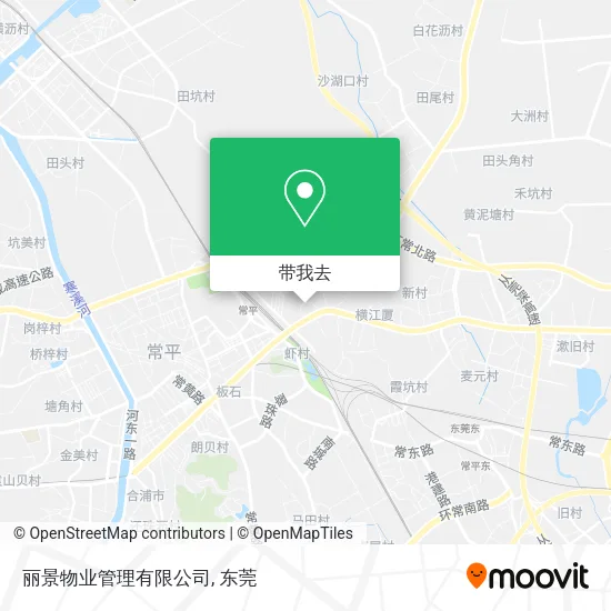丽景物业管理有限公司地图