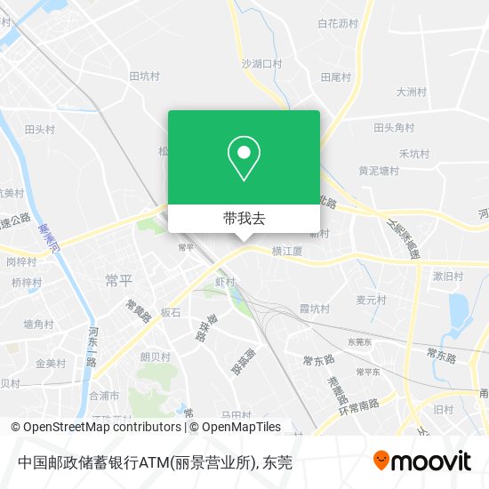 中国邮政储蓄银行ATM(丽景营业所)地图