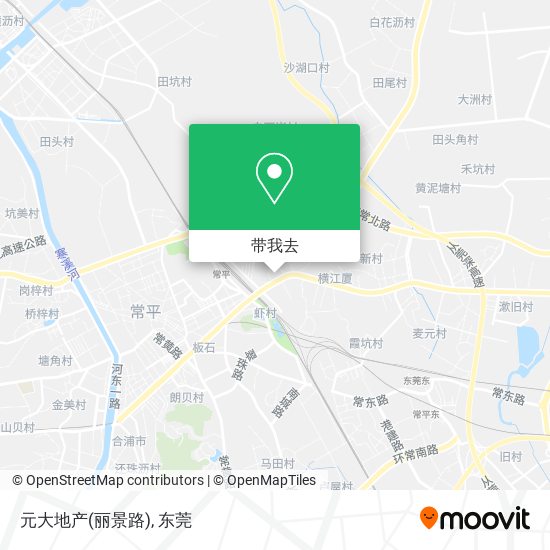 元大地产(丽景路)地图