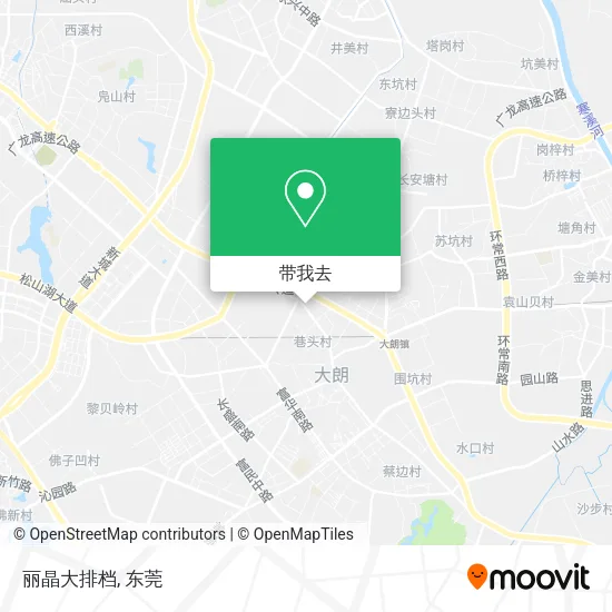 丽晶大排档地图