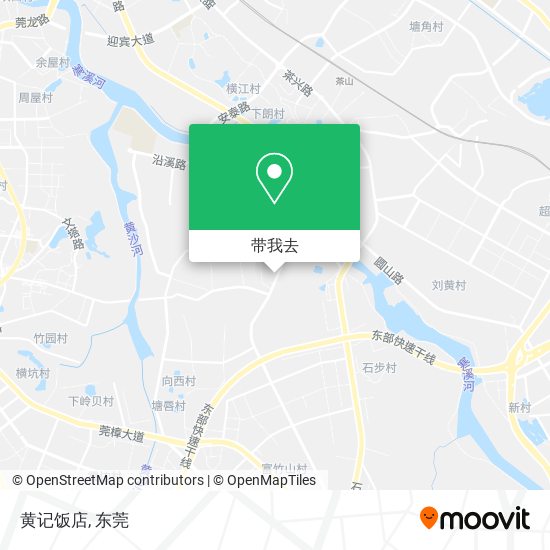 黄记饭店地图