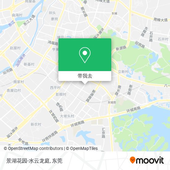 景湖花园-水云龙庭地图
