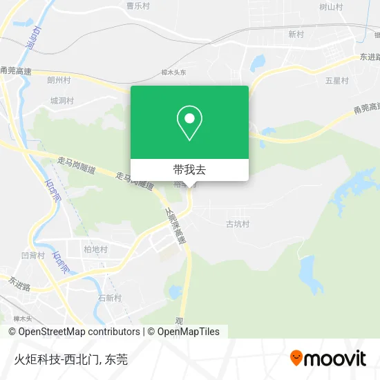 火炬科技-西北门地图