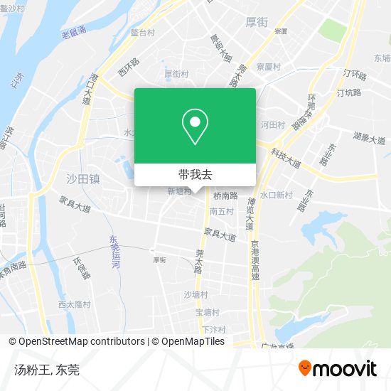 汤粉王地图
