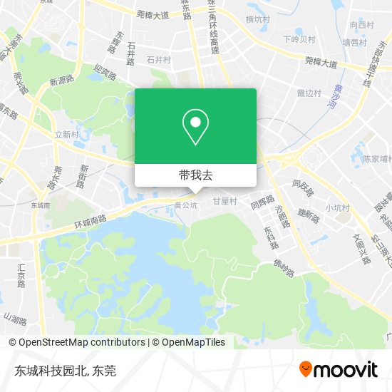 东城科技园北地图