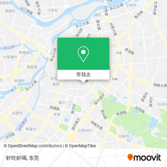 虾吃虾喝地图