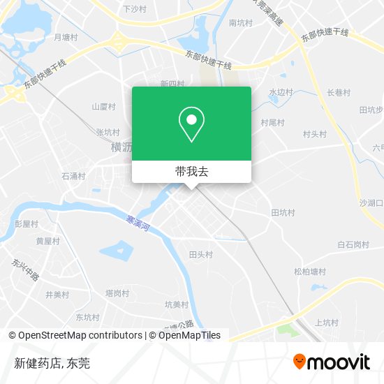 新健药店地图