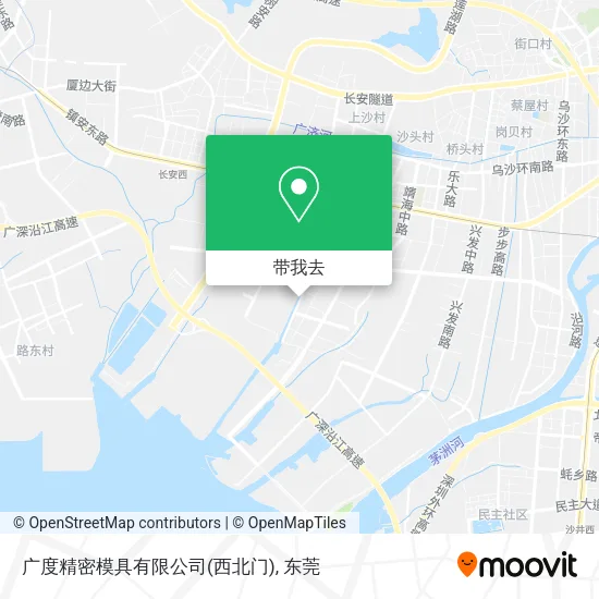 广度精密模具有限公司(西北门)地图
