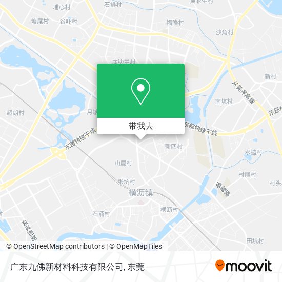 广东九佛新材料科技有限公司地图