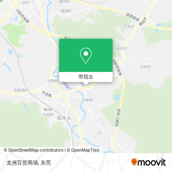 龙洲百货商场地图