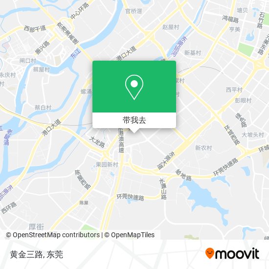 黄金三路地图