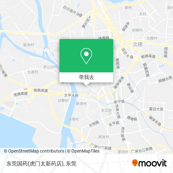 东莞国药(虎门太新药店)地图