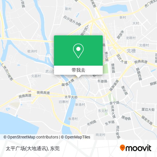 太平广场(大地通讯)地图
