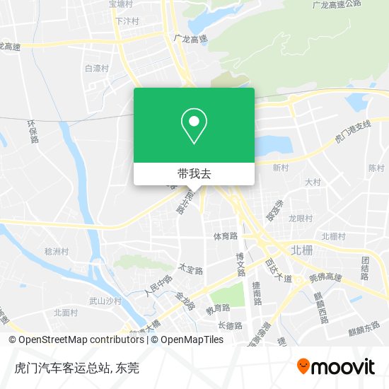虎门汽车客运总站地图