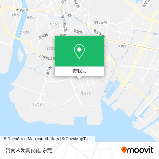 河南从发真皮鞋地图
