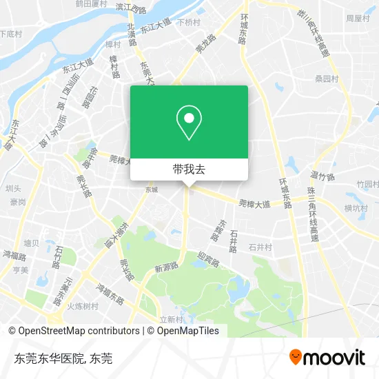 东莞东华医院地图