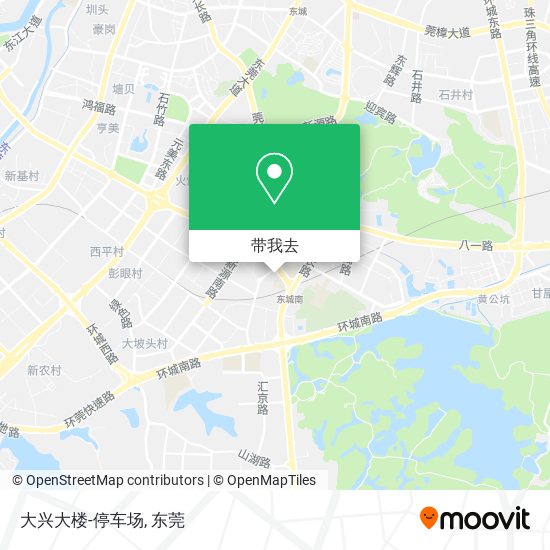 大兴大楼-停车场地图