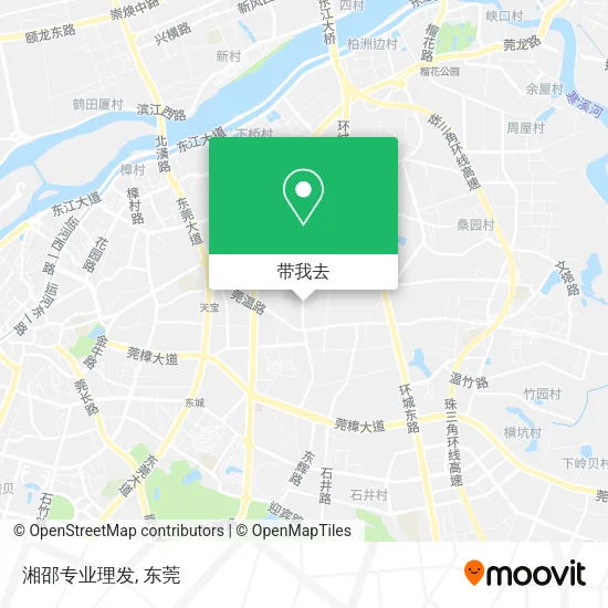 湘邵专业理发地图