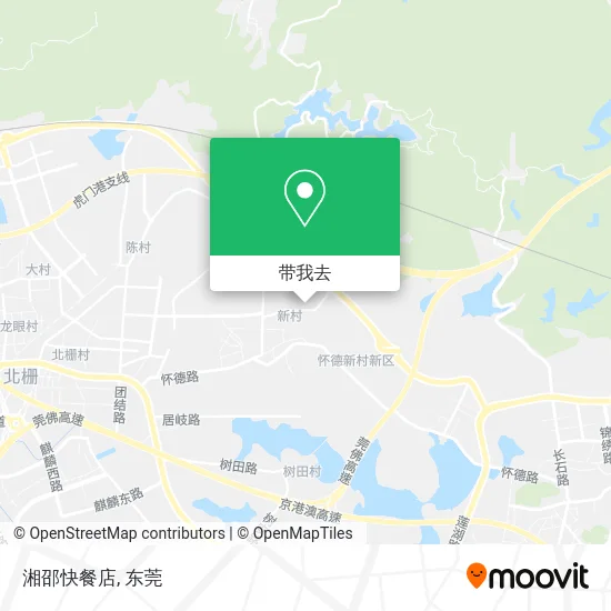 湘邵快餐店地图