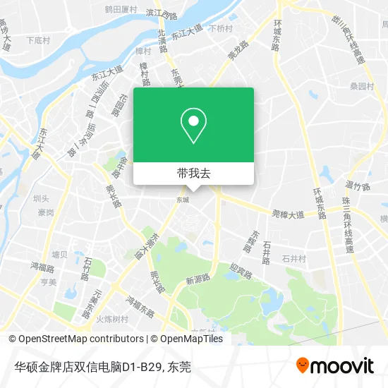 华硕金牌店双信电脑D1-B29地图