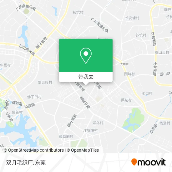 双月毛织厂地图