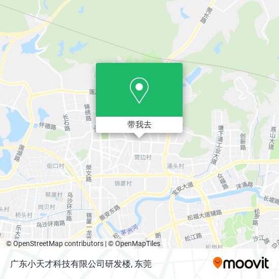 广东小天才科技有限公司研发楼地图